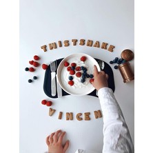 Str Store Paslanmaz Çelik 3'lü Bebek Çocuk Çatal Kaşık Seti Pembe 12+ Ay