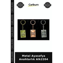 Carlburn Özel Üretim Hediyelik Hatıra Aksesuar Metal Ayasofya Anahtarlık ALK2204
