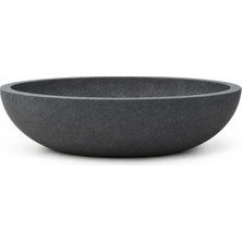 Hobi Tarım Basık Bonsai Beton Saksı 60X15CM
