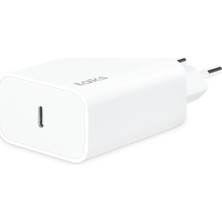 Taks 5TP01B 20W Usb-C Pd Hızlı Şarj Aleti Beyaz