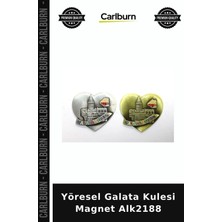 Carlburn Özel Üretim Hediyelik Hatıra Turistik Dekoratif Istanbul Yöresel Galata Kulesi Magnet ALK2188