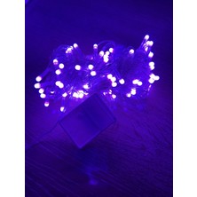 Bersel Butik 10M 100 LED Damla Uçlu Pembe Işık Şeffaf Kablo