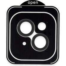 Efnaz Style Joko Apple iPhone 13 Pvd Metal Kamera Lens - Siyah
