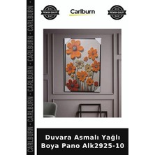 Carlburn Özel Üretim Dekoratif Salon Duvar Süsü Sanatsal Duvara Asmalı Yağlı Boya Pano ALK2925-10