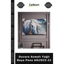 Carlburn Özel Üretim Duvar Dekoru Salon Süsü Ev Aksesuarı Tablo Duvara Asmalı Yağlı Boya Pano ALK2925-22