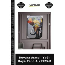 Carlburn Özel Üretim Duvar Dekoru Ev Dekorasyonu Tablo Duvara Asmalı Yağlı Boya Pano ALK2925-8