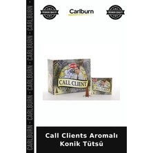 Carlburn Özel Üretim Koku Hediye Ev Dekorasyonu Call Clients Aromalı Konik Tütsü