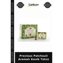 Carlburn Özel Üretim Paçuli Koku Rahatlatıcı Precious Patchouli Aromalı Konik Tütsü