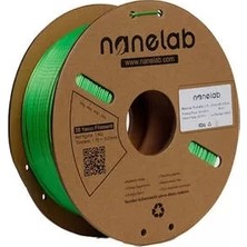 Nanelab Çift Renkli Silk Pla Filament - Sarı-Yeşil - 1.75MM - 1kg