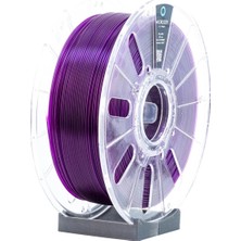 Microzey 1.75 mm Şeffaf Mor Pla Pro Max Filament 1kg