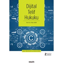 Seçkin Yayıncılık Dijital Telif Hukuku – Teknoloji ve Hukuk Dizisi –
