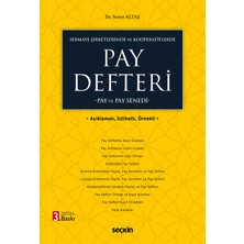 Seçkin Yayıncılık Sermaye Şirketlerinde ve Kooperatiflerde Pay Defteri Pay ve Pay Senedi