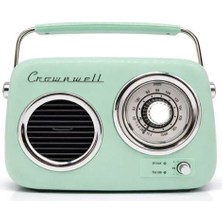Crown Well CW022-T Nostajik Radyo, Turkuaz