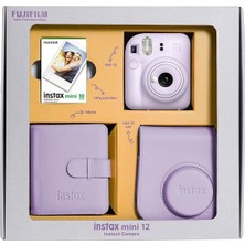 Instax Mini 12 Bundle Box Lila