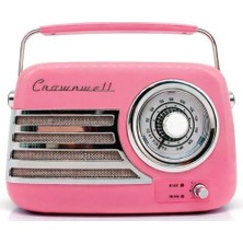 Crown Well CW021-P Nostajik Radyo, Pembe