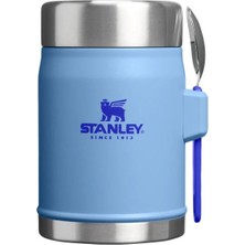 Stanley Classic Legendary Kaşıklı Yemek Termosu 0.4l Mavi