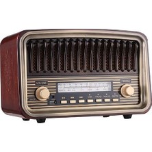 Crown Well Ahşap Radyo