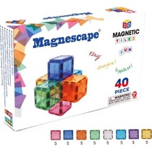 Başel Magnescape Magnetic Tiles 40 Parça