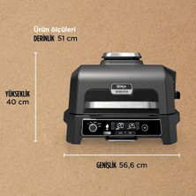 Nınja Ninja Woodfire Pro Xl Electric Bbq Grill & Smoker - Black