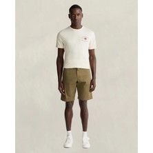 Gant Erkek Yeşil Relaxed Fit Chino Şort