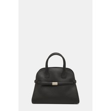Orciani Orcıanı Black Leather Bag