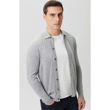 Network Grey Melange Cardigan