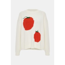 Staud Ecru Knit Sweater