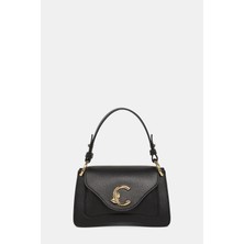 Coccınelle Black Leather Bag