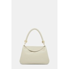 Coccınelle Ecru Leather Bag