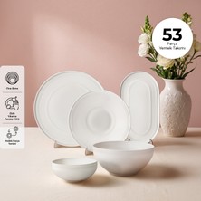 Emsan Virgo 53 Parça 12 Kişilik Yemek Takımı