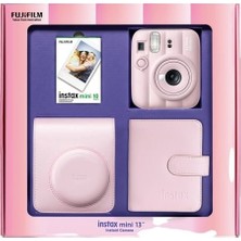 Instax Mini 13 Bundle Box Pembe