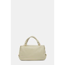 Coccınelle Ecru Leather Bag