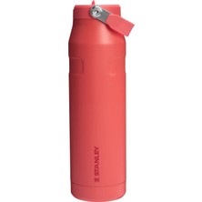 Stanley The Iceflow Flip Straw Pipetli Termos Bardak 1,06 Lt Hot Coral