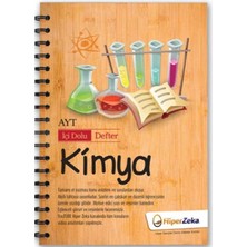 TeknoKapsül Hiper Zeka Yayınları Ayt Kimya Içi Dolu Defter