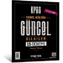 Marka Yayınları 2025 Kpss Güncel Bilgiler 15 Deneme