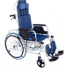 Medikaltec Alüminyum Tekerlekli Sandalye | Sırtı Yatar Ayak Kalkar Ergonomik Tasarım KY954LGC-46