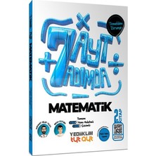 TeknoKapsül Yediiklim Ayt Yedi Adımda Temelden Zirveye Matematik Video Konu Anlatımlı ve Video Çözümlü Soru Bankası 2. Kitap