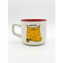 Palto Tasarım Sakinleş.. 02 Beyaz Venüs Kupa - Hediyelik Kupa Fincan Mug