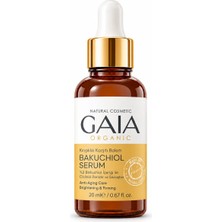 Gaia Organic Bakuchiol Serum – Retinol Alternatifi, Kırışıklık Karşıtı, 20 ml