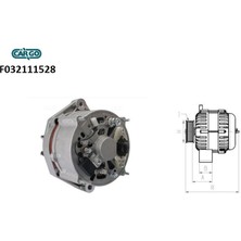 Alternatör 24V 55A Volvo Fl 4/6/7/10/12/16 1977-2000 Bmc Dev Fatih 6779261 F032111528 Cargo