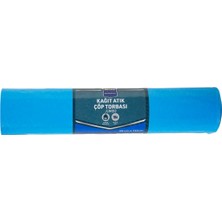 Metro Professıonal Mavi Çöp Poşeti 80X110CM 10 Adet 27 Mikron 6'li Avantaj Paketi - 6 Adet