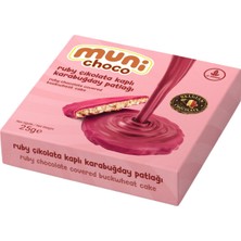 Muni Choco Ruby Çikolata Kaplı Karabuğday Patlağı 25 G - 6 Adet