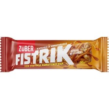 Züber Fıstrık Kuruyemiş Bar 30 G Yer Fıstıklı Atıştırmalık 4'li Avantaj Paketi - 4 Adet