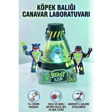 Farbu Oyuncak Gioc-Hi Preziosi Lisanslı Beast Lab 80+ Ses ve Işık Efektli Sürpriz Figürlü Bilim ve Deney Seti