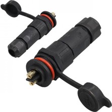 Efnaz Style IC-266M 16MM Su Geçirmez Konnektör Şase Seyyar Takım 2 Pin