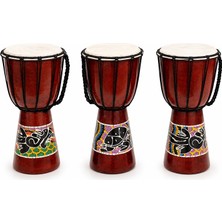 Ahşap Batikli Darbuka NO:1023