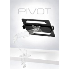 Pivot 14-17.3" Laptop Tutucu Stand Vesa Uyumlu Monitör Kolu Aparatı Siyah