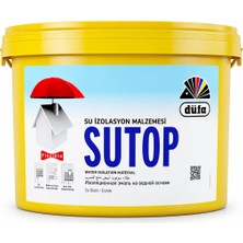 Polisan Düfa Sutop Elyaflı Su Kesici Çatı İzolasyon Malzemesi 20 Kg Beyaz