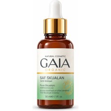Gaia Organic Saf Skualan Organik %100 Bitkisel Şeker Kamışı Kökenli Yüz Yağı 30 ml