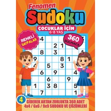 Maxi Fenomen Çocuklar Için Sudoku 4 ( 6-8 Yaş )